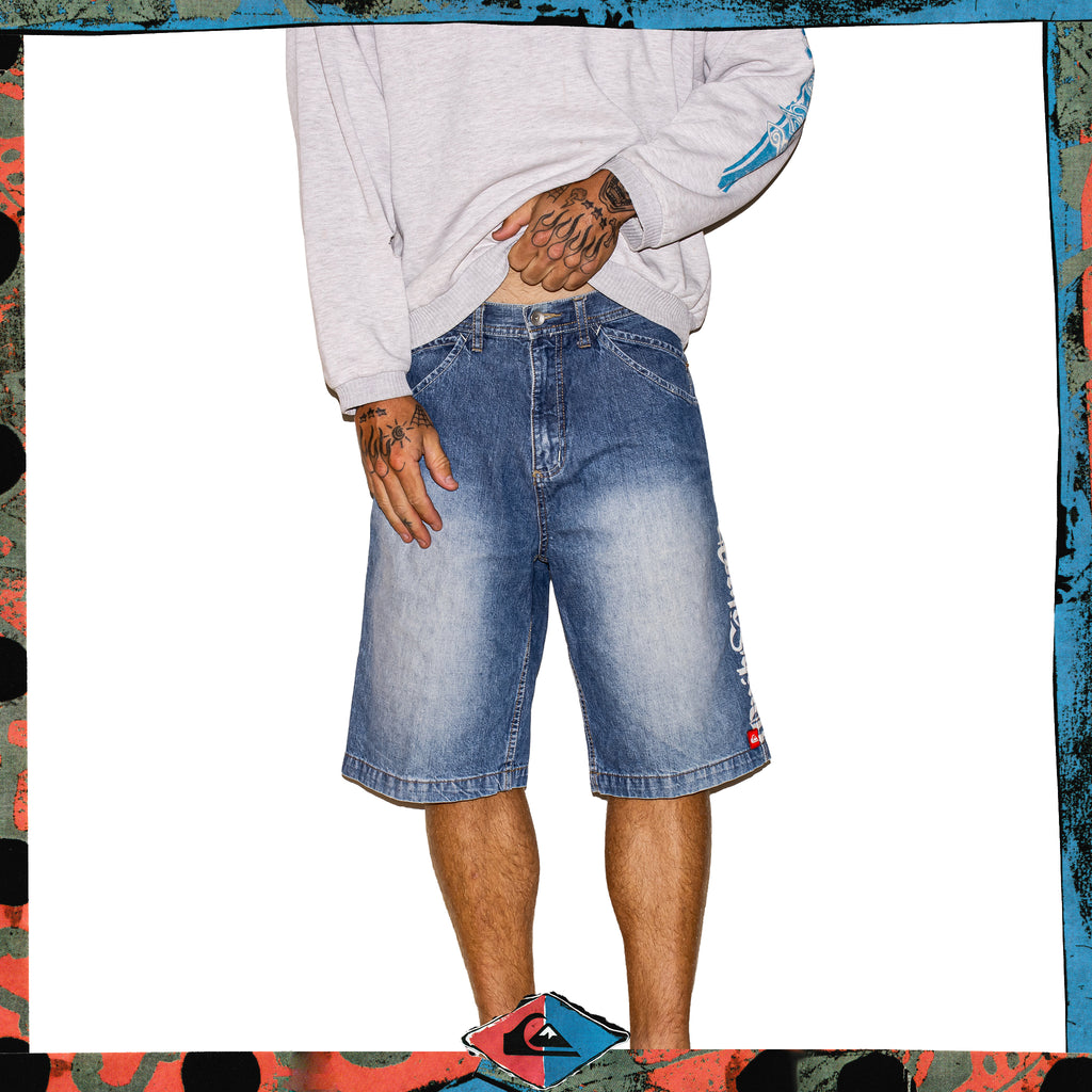 Y2K Quiksilver Denim Jorts (32")