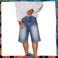 Y2K Quiksilver Denim Jorts (32")