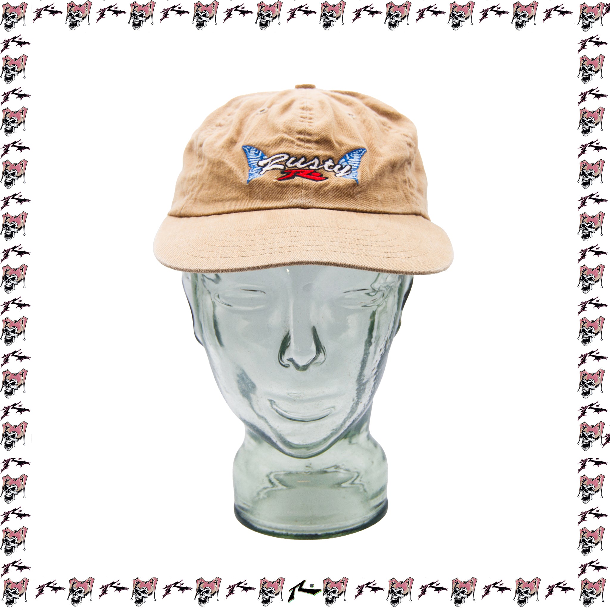 1998 Rusty Surfboards 6 Panel Hat