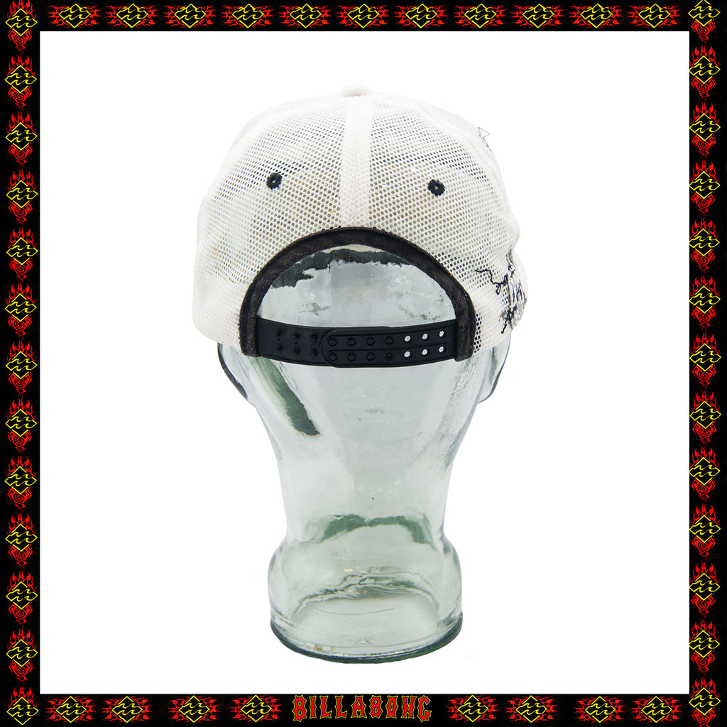 Y2K Billabong "Andy Irons - Argyle" Mesh Snapback Hat