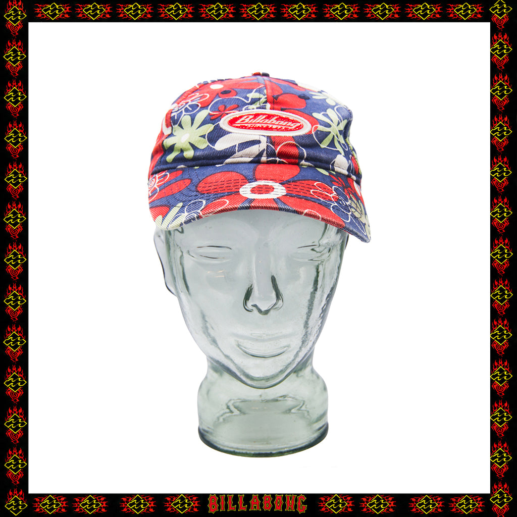 1998 Billabong Floral 6 Panel Hat