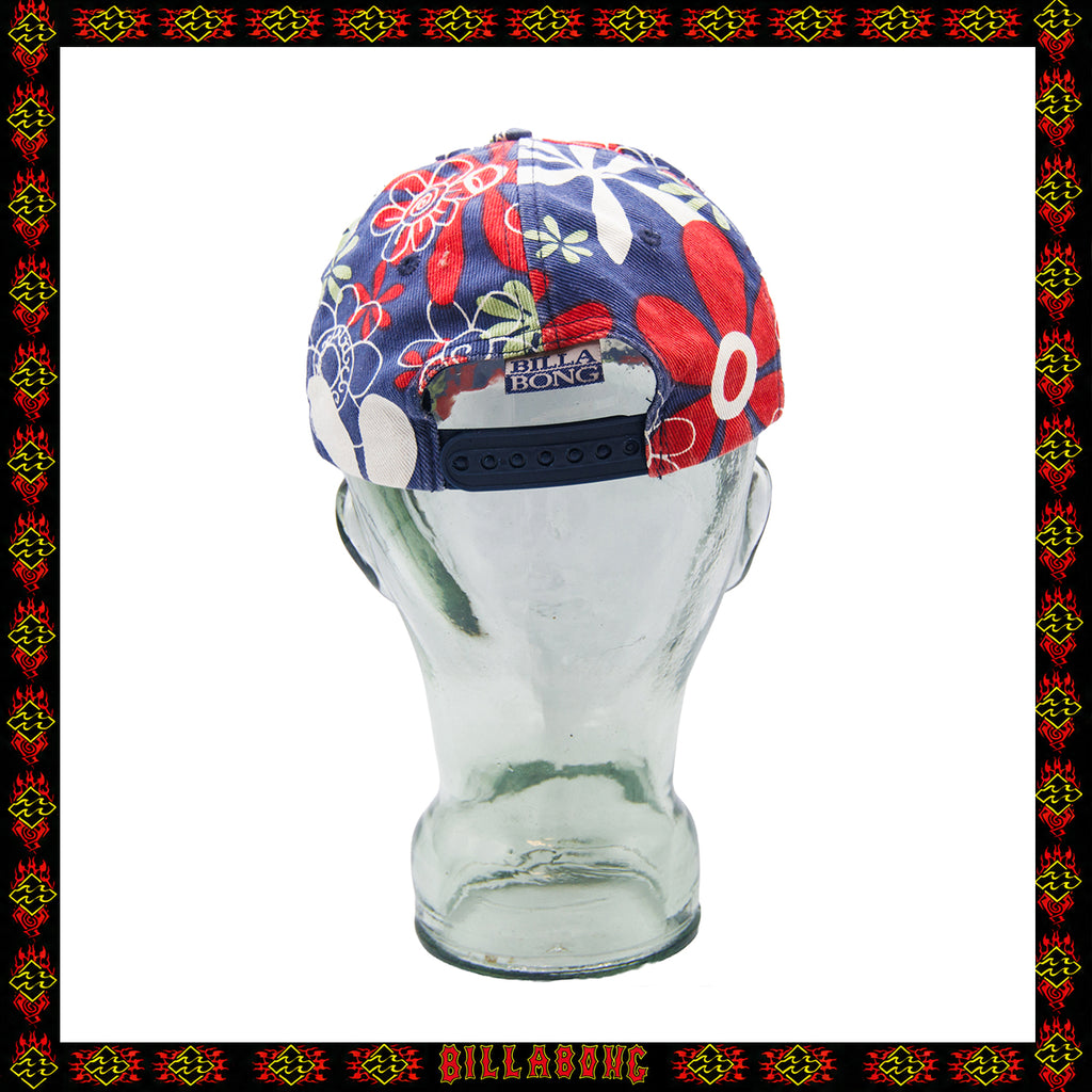 1998 Billabong Floral 6 Panel Hat