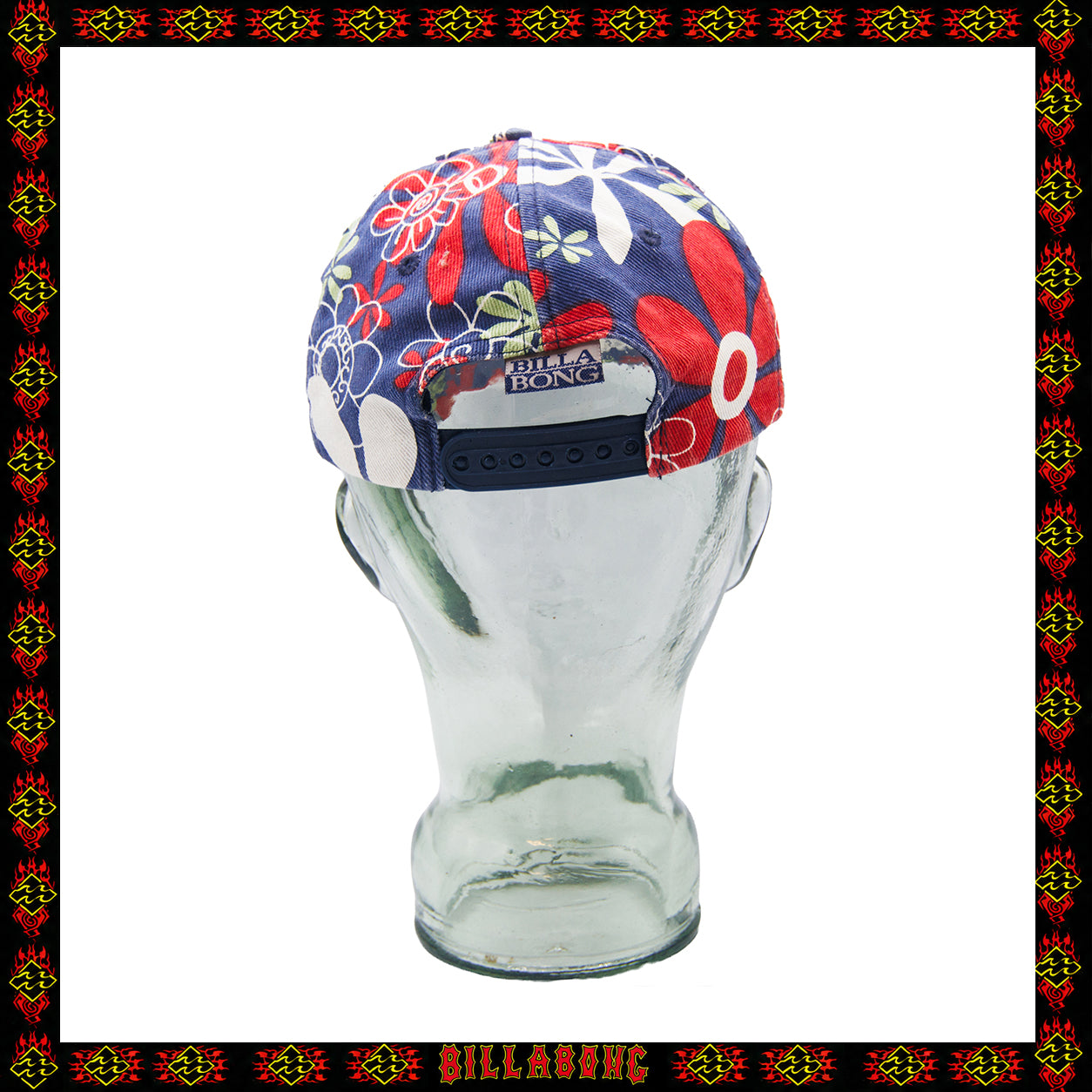 1998 Billabong Floral 6 Panel Hat
