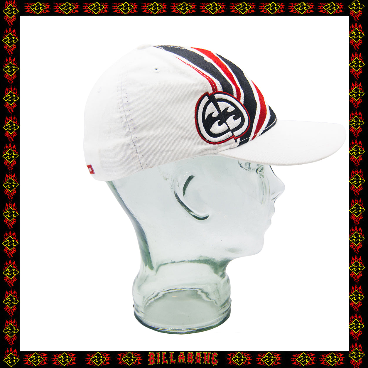 Y2K Billabong "Andy Irons - Samurai" 6 Panel Flexfit Hap