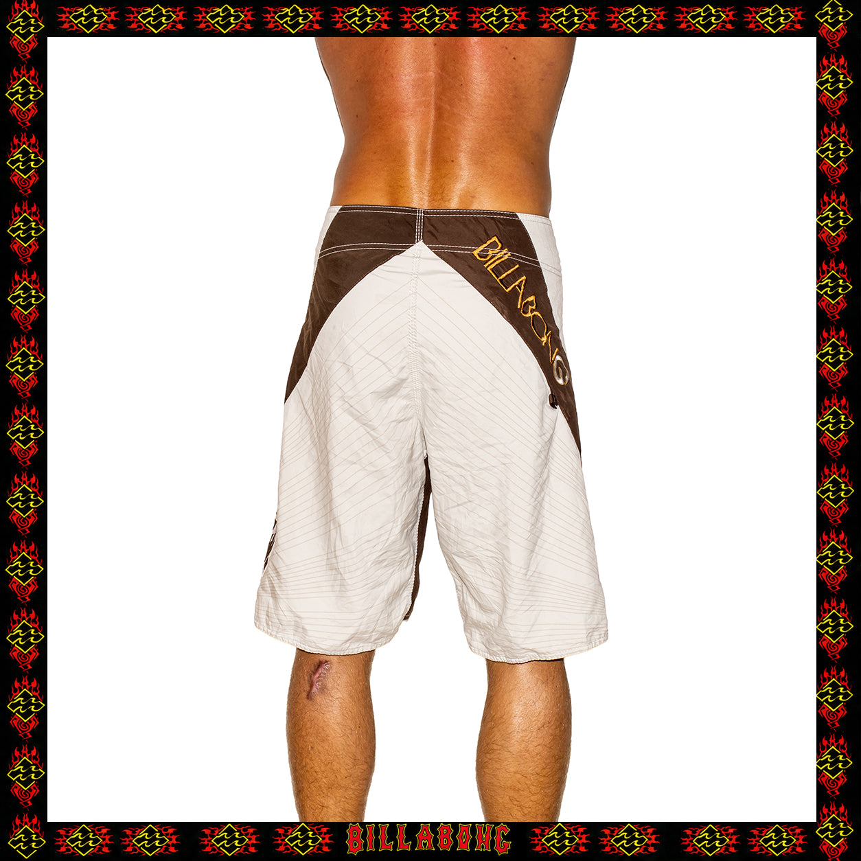 Y2K Billabong "Andy Irons - Samurai Airlite Signature Series" Boardies (32")