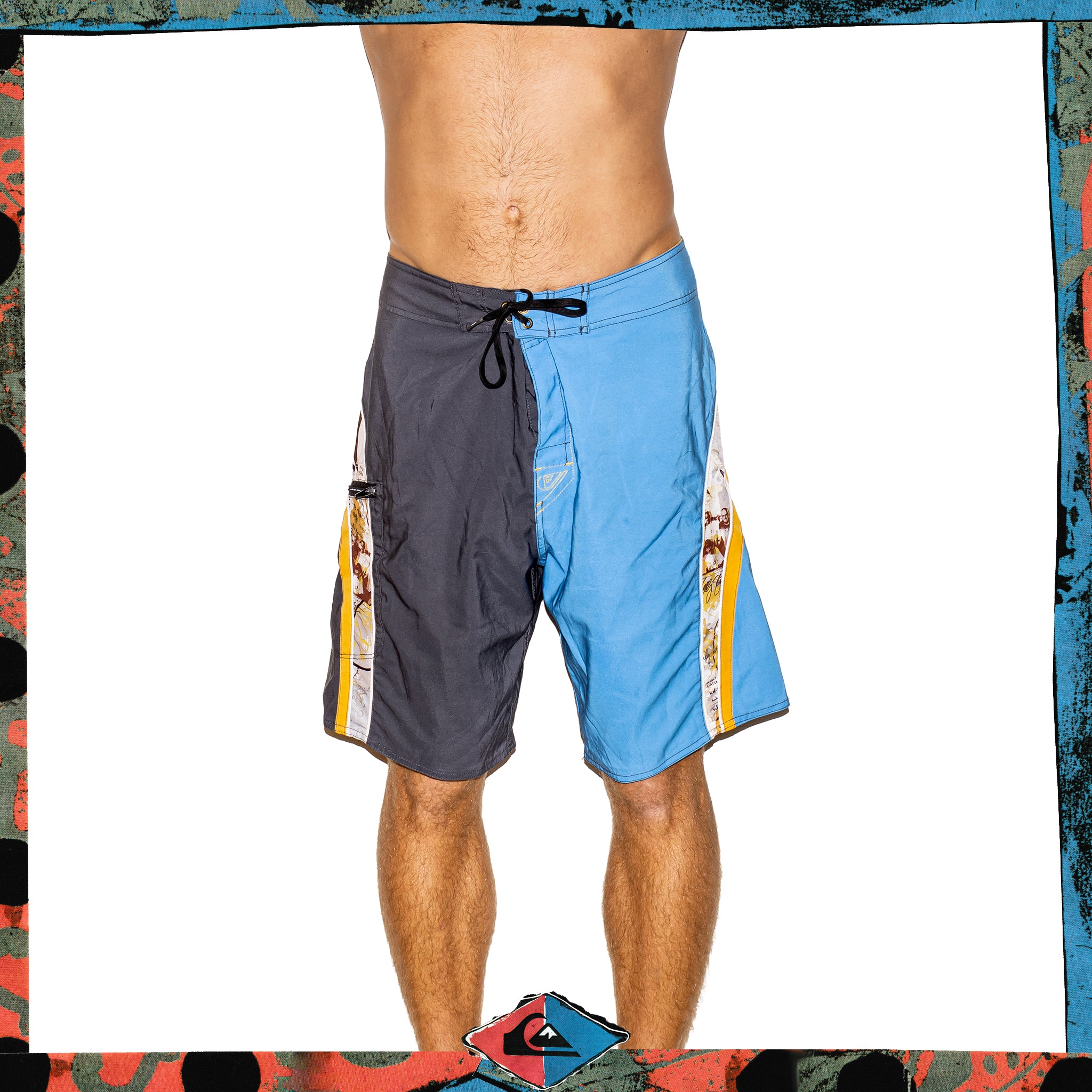 Y2K Quiksilver "Kelly Slater - Pro Signature Series" Boardies (32")