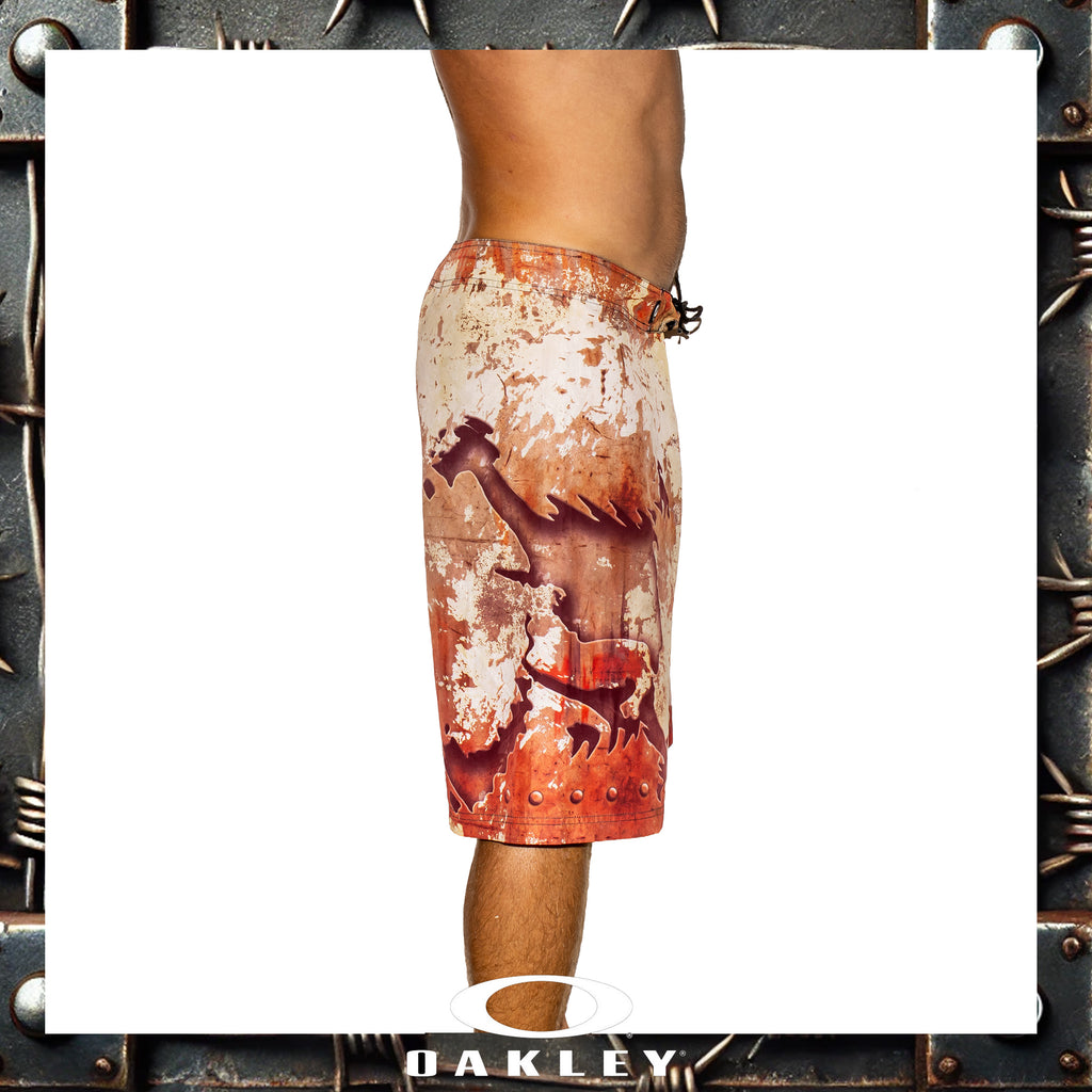 Y2K Oakley Vault Tech Skull Boardies (34")