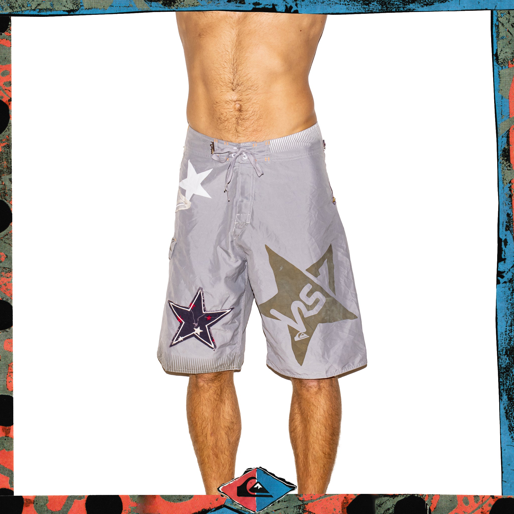 Y2K Quiksilver "Kelly Slater - 7x WC Signature Series" Boardies (32") *RARE*
