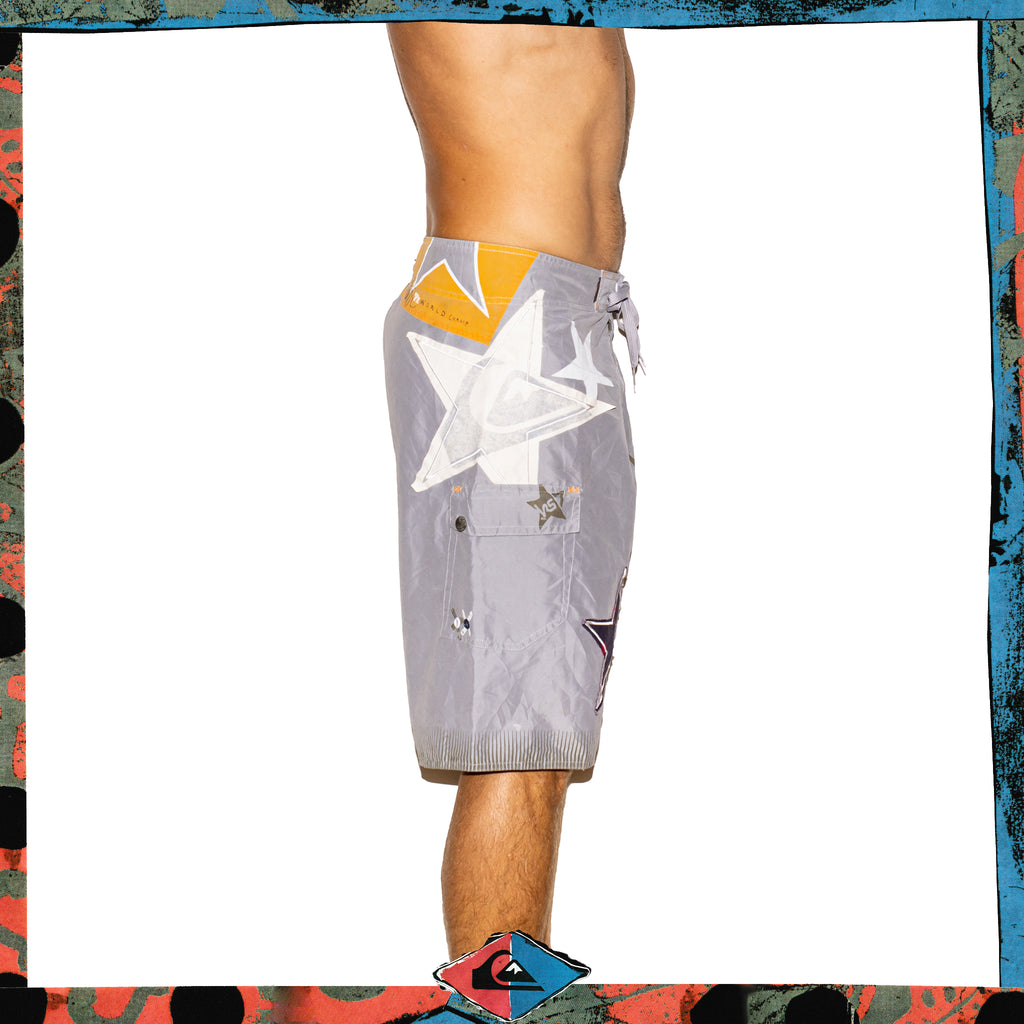 Y2K Quiksilver "Kelly Slater - 7x WC Signature Series" Boardies (32") *RARE*