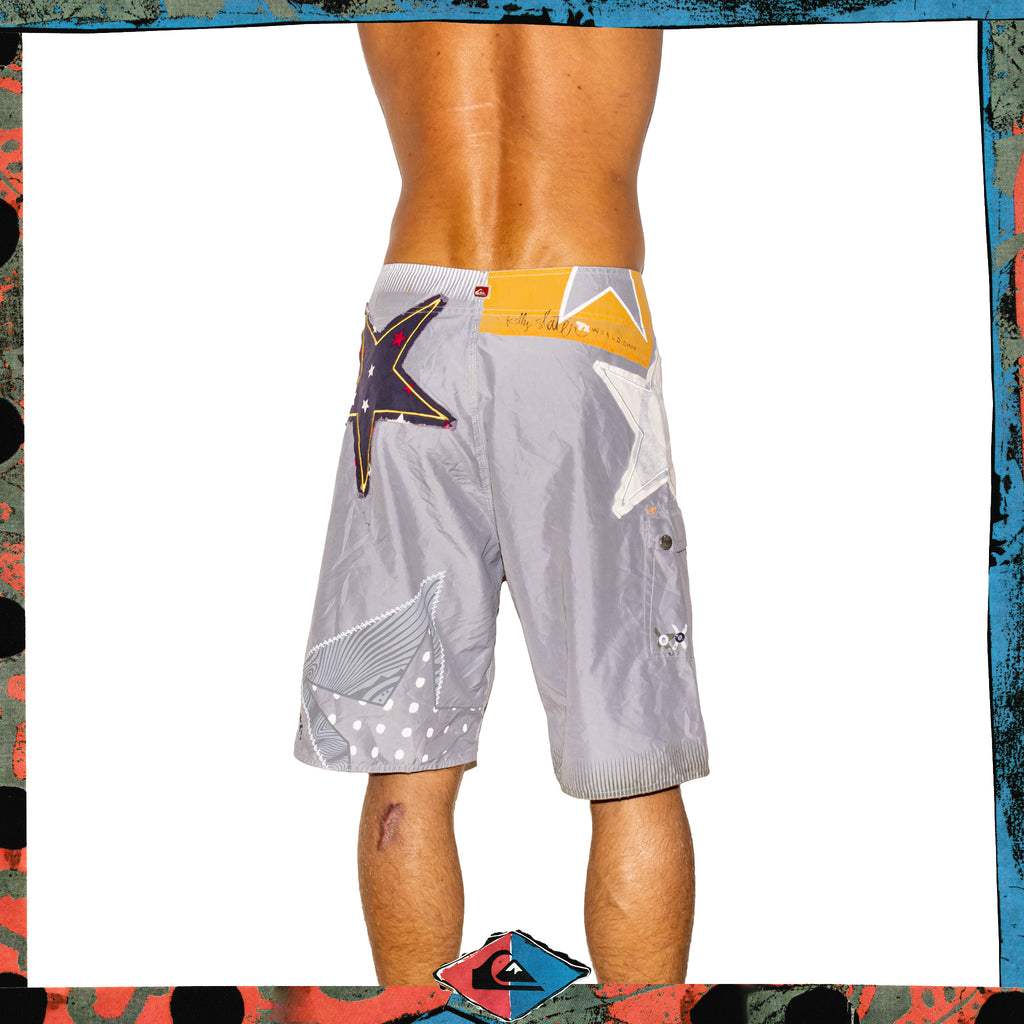 Y2K Quiksilver "Kelly Slater - 7x WC Signature Series" Boardies (32") *RARE*