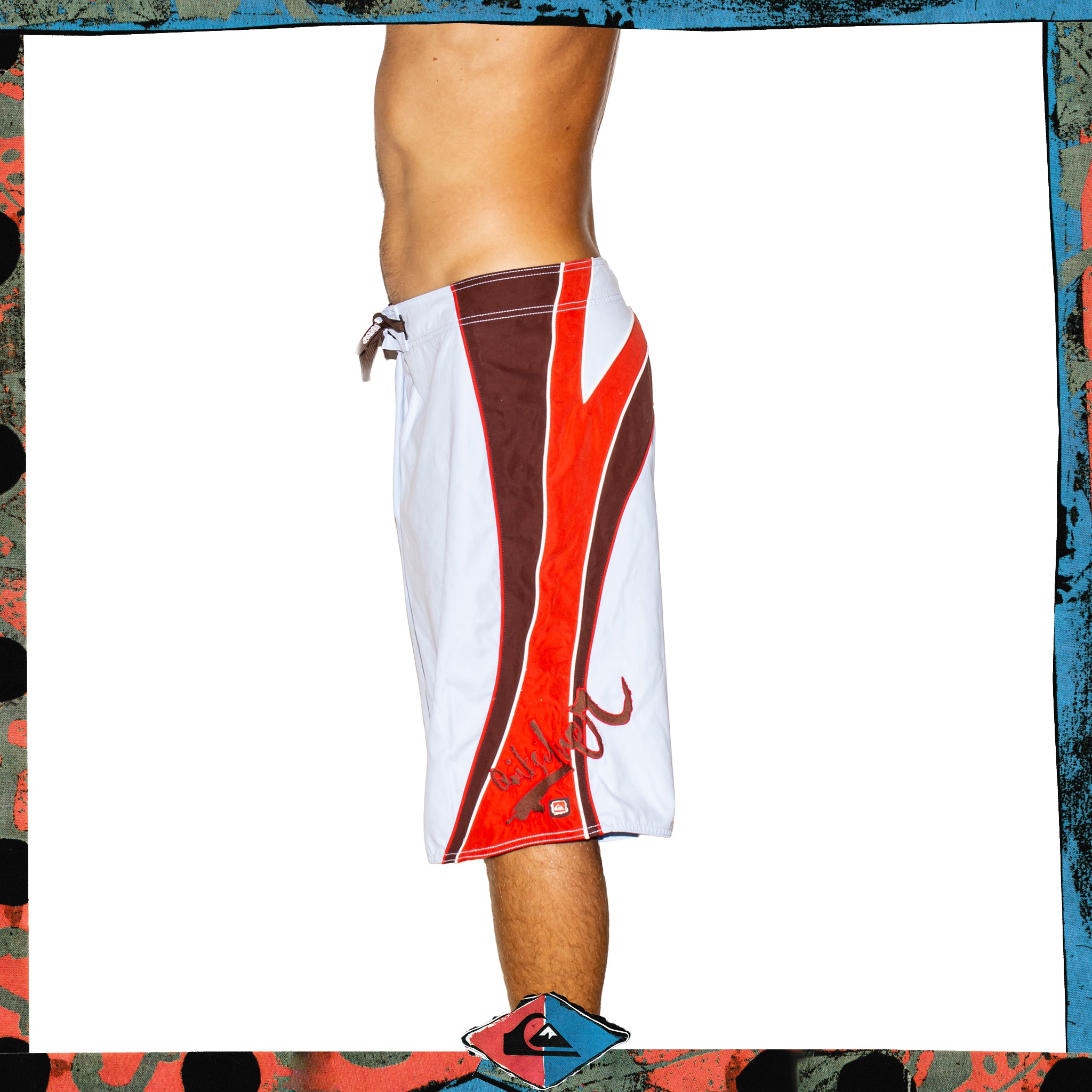 Y2K Quiksilver Supreme Tech Boardies (34")