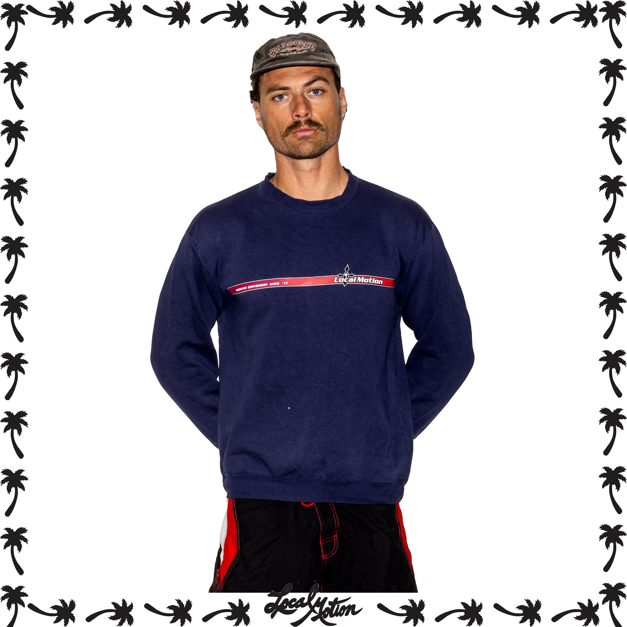 1990's Local Motion Crewneck Sweatshirt (M)