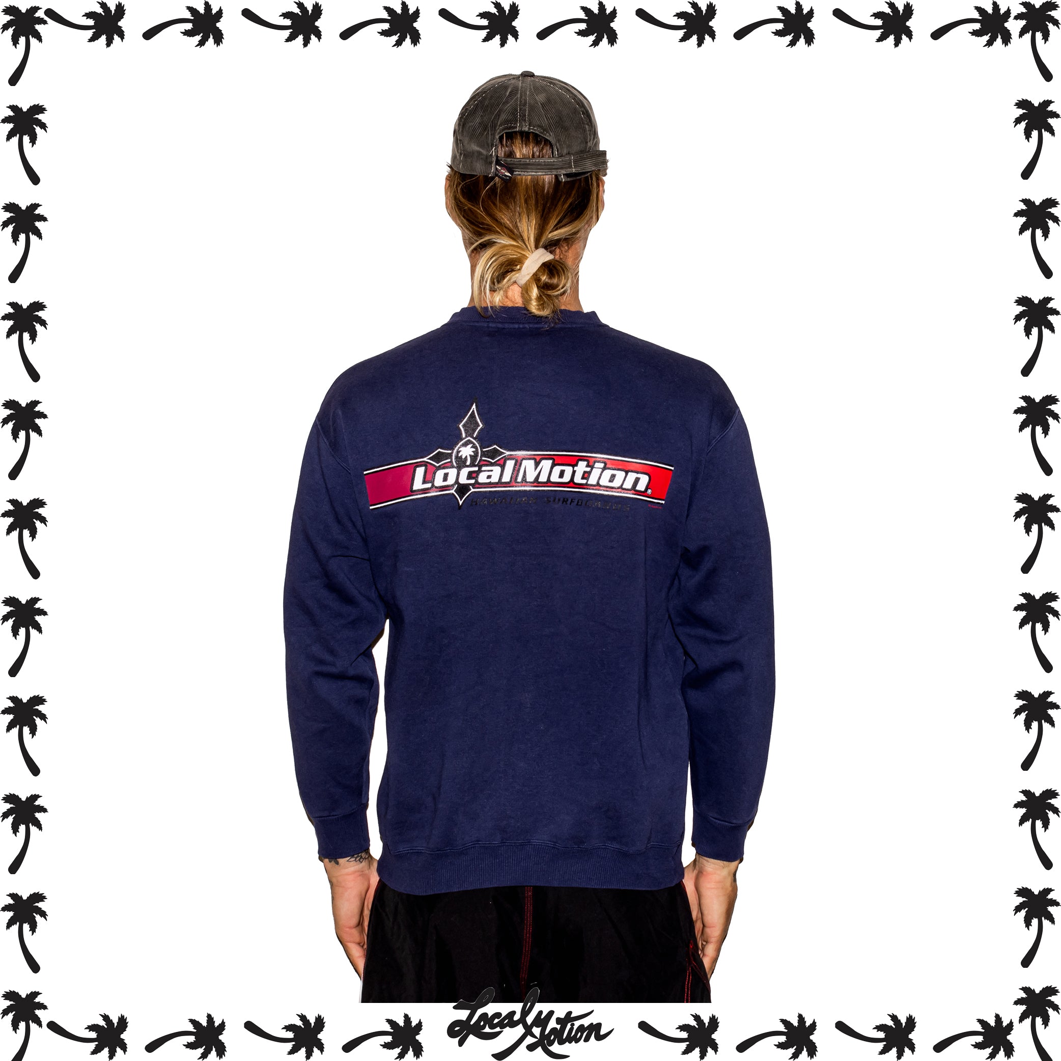1990's Local Motion Crewneck Sweatshirt (M)