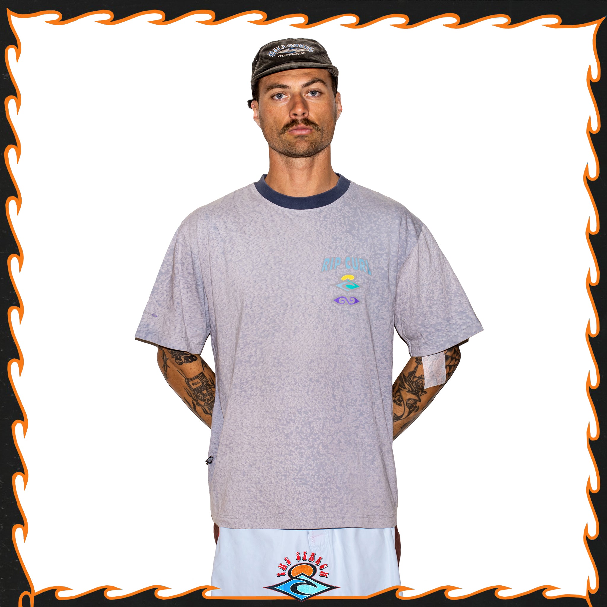 1991 Rip Curl Spellout Tee (L)