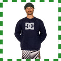 1990's DC Shoes Spellout Crewneck Sweatshirt (L) *RARE*