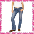 Y2K Roxy "Slim Boot Cut" Low Rise Denim Jeans (26")
