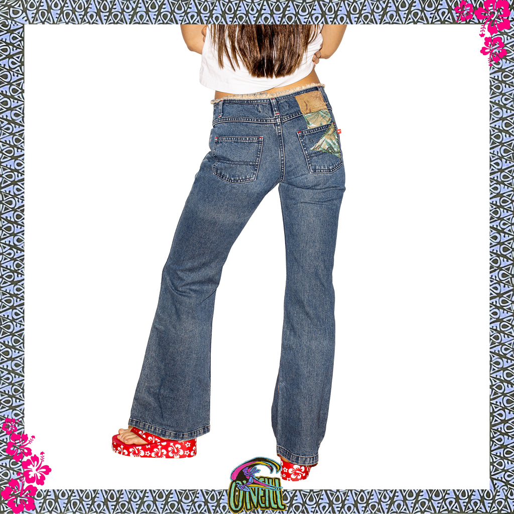 Y2K O'Neill "Boot Cut" Mid Rise Denim Jeans (27")
