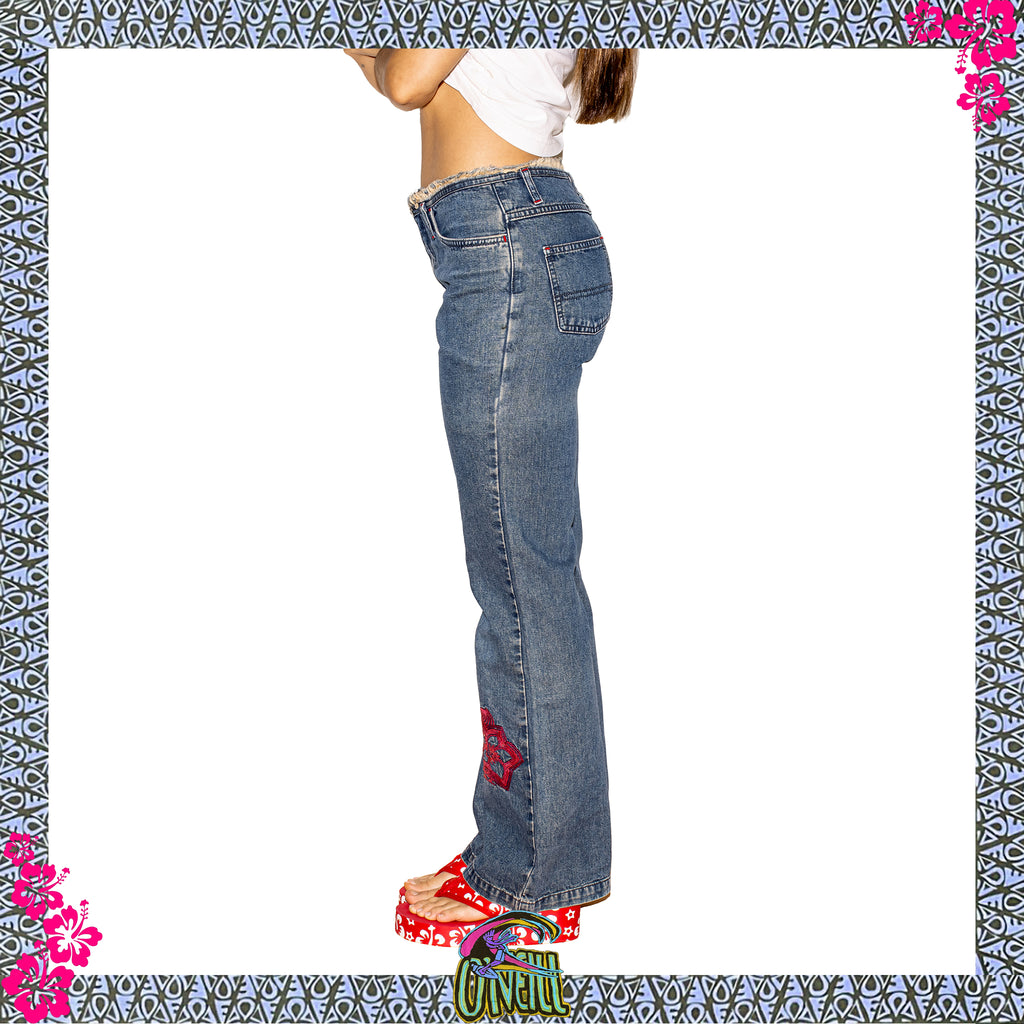 Y2K O'Neill "Boot Cut" Mid Rise Denim Jeans (27")