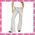 Y2K Roxy "Flared" Low Rise Denim Jeans (27")