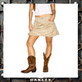 Y2K Oakley Pleated Mini Skirt (29")