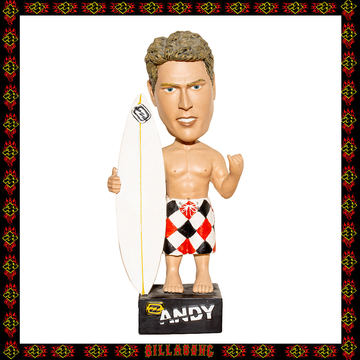 Bobbles USA - Billabong Andy Irons Bobble Head Collectible *RARE*