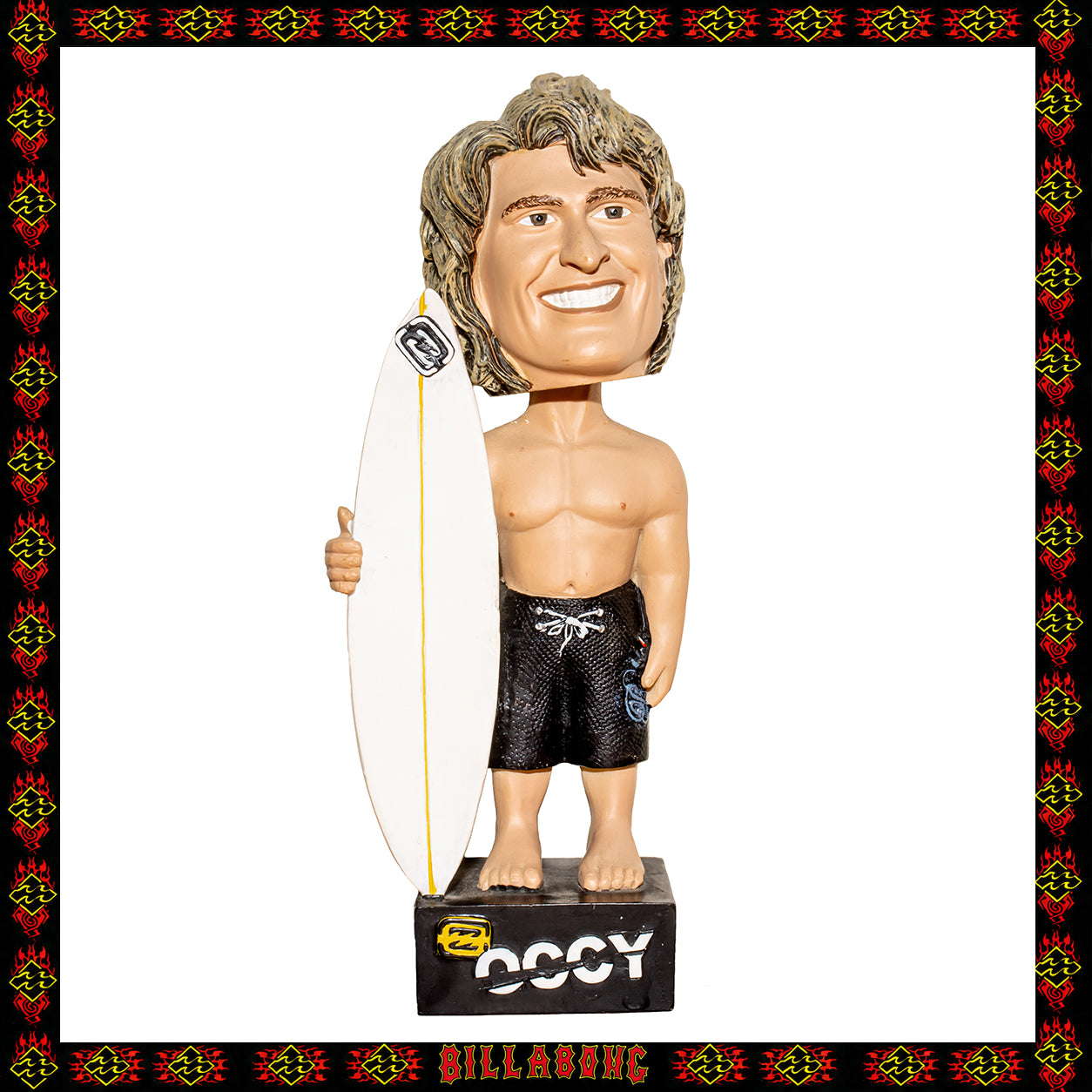 Bobbles USA - Billabong Mark Occhilupo Bobble Head Collectible *RARE*