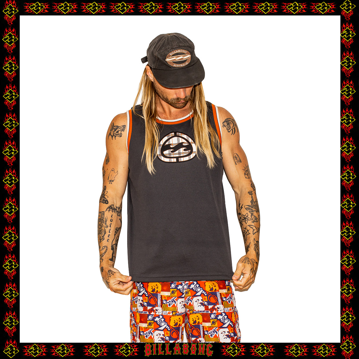 Y2K Billabong Tank Top Singlet (L)