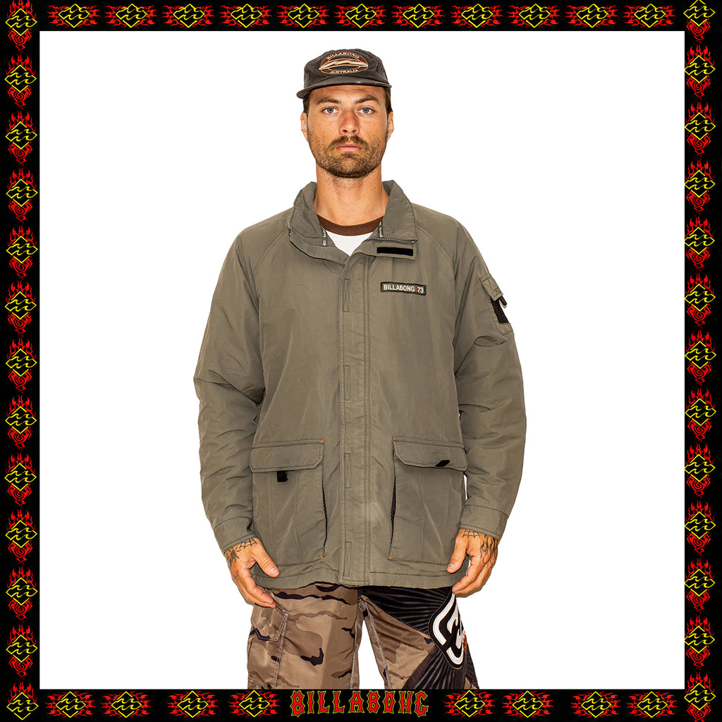 1999 Billabong Military Nylon Jacket (XL)
