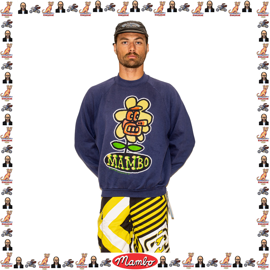 1992 Mambo "Richard Allen - Sunflower" Graphic Crewneck Sweatshirt (L) *RARE*