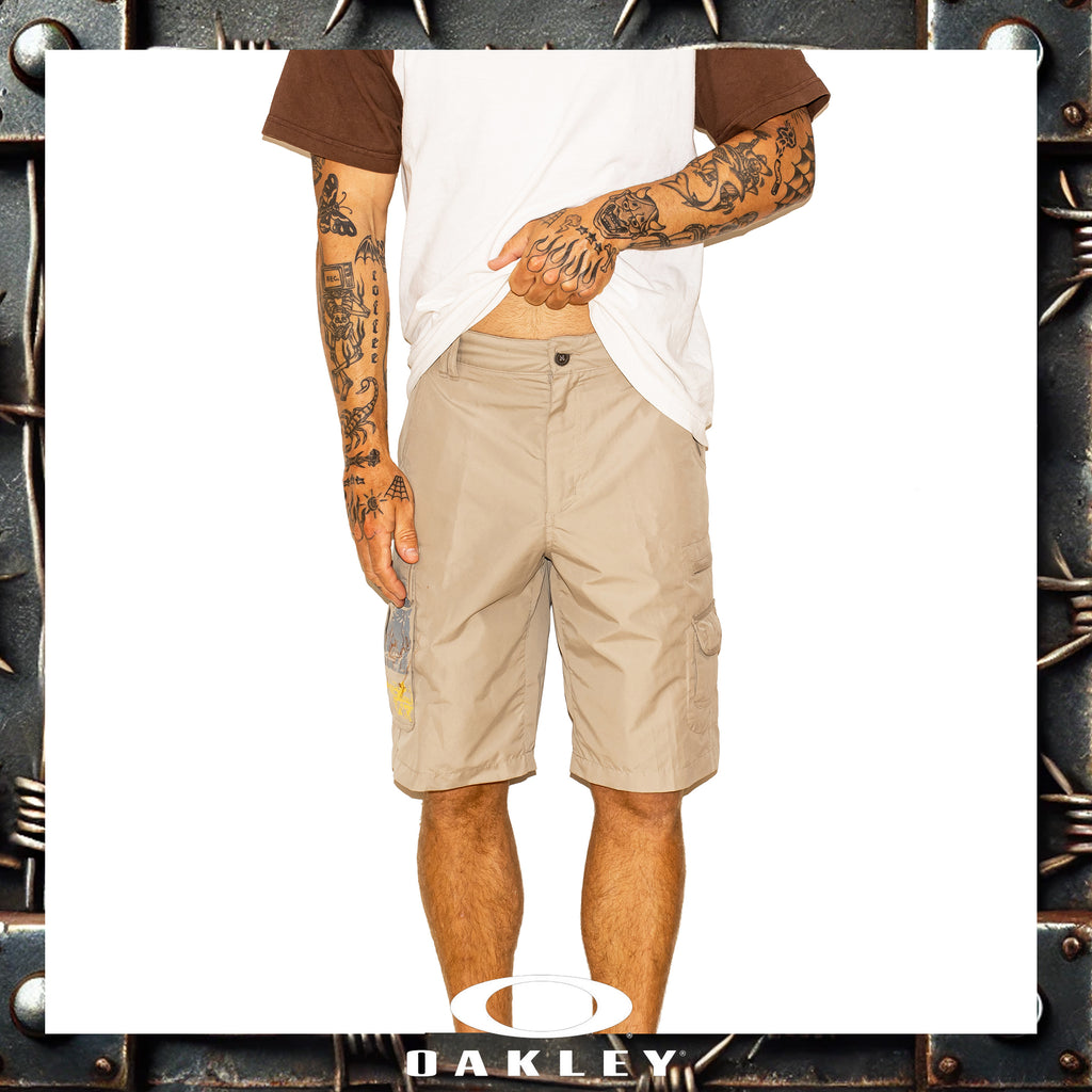 Y2K Oakley Vault Tech Cargo Shorts (32")