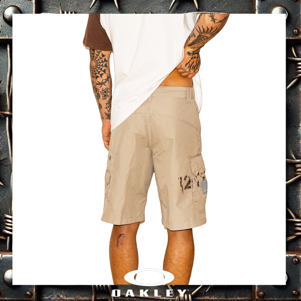 Y2K Oakley Vault Tech Cargo Shorts (32")