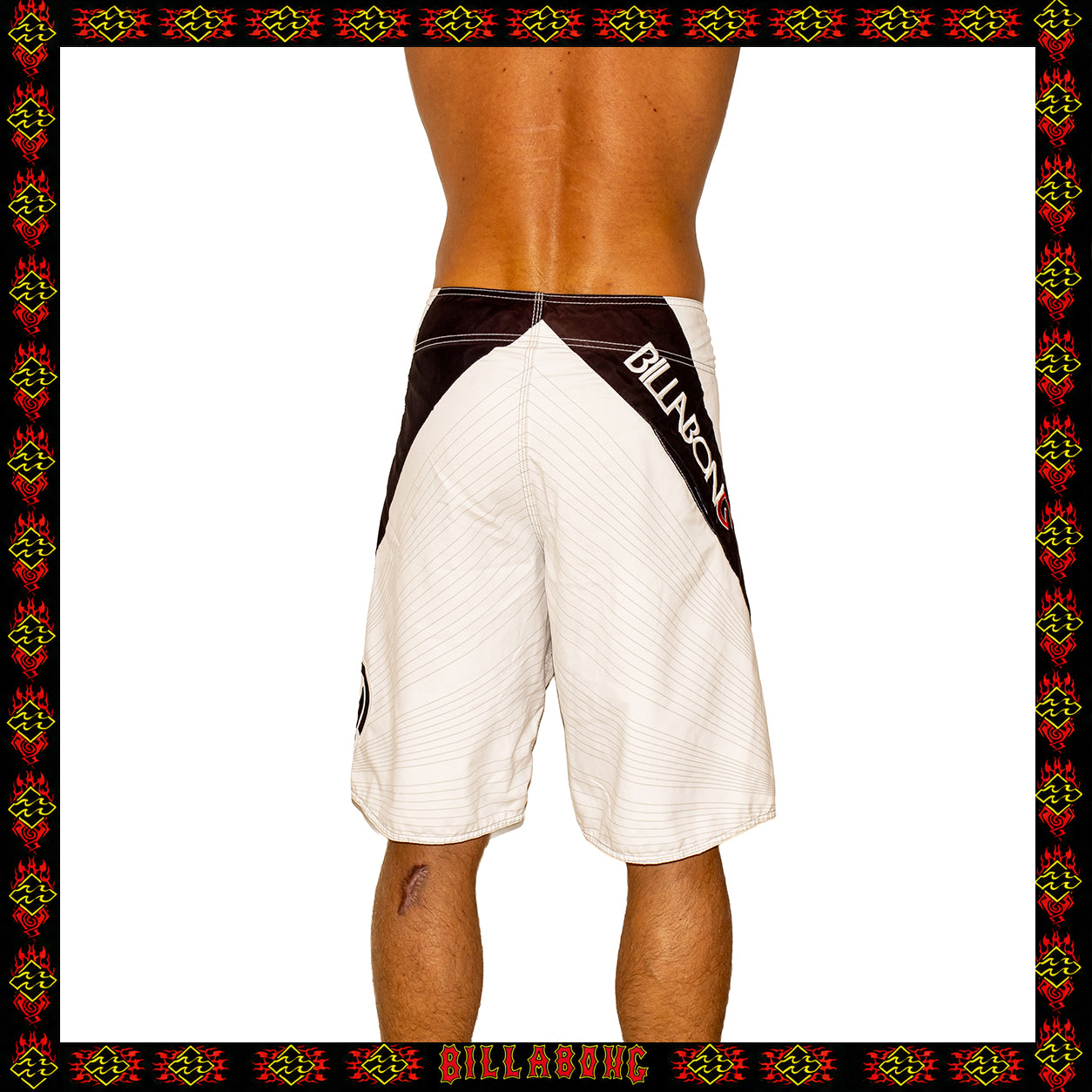 Y2K Billabong "Andy Irons - Airlite Samurai Signature Series" Boardies (32")
