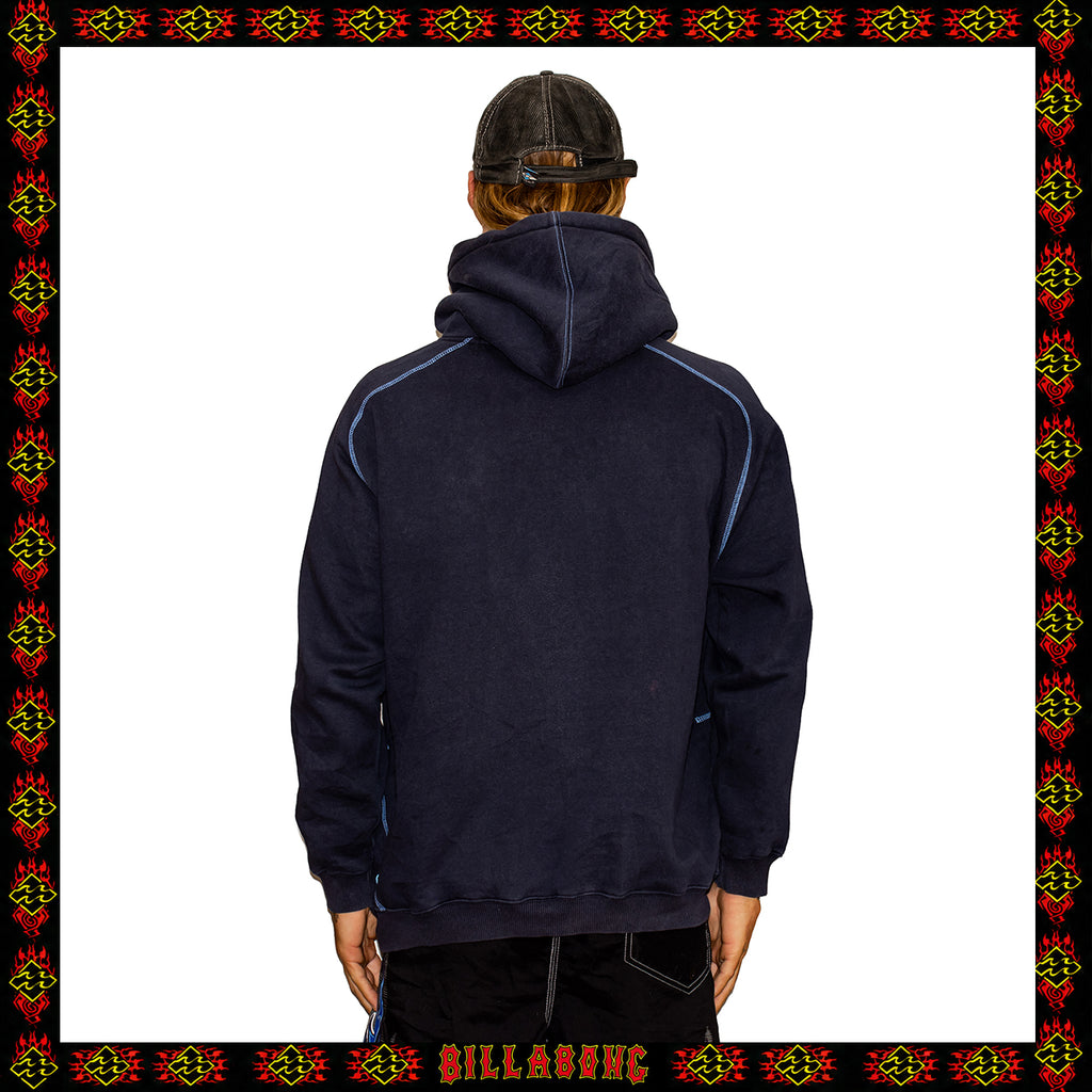 Y2K Billabong Australia Spellout Hoodie (L)