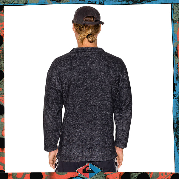 1990's Quiksilver Spellout Quarterzip Pullover (L)