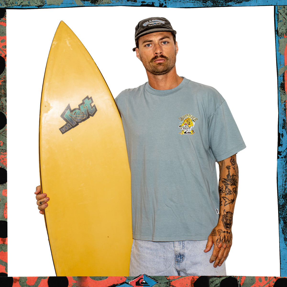 1995 Quiksilver Pro G-Land Competition Tee (L) *RARE*