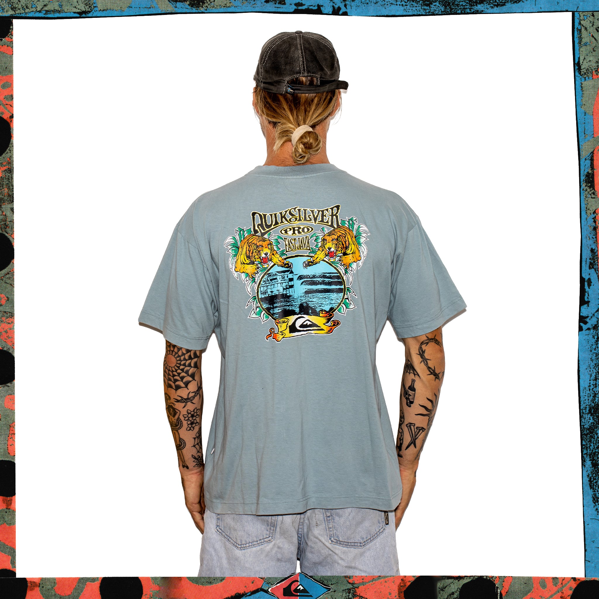 1995 Quiksilver Pro G-Land Competition Tee (L) *RARE*