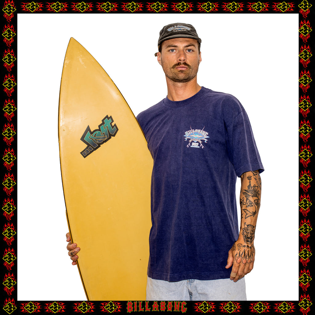 1994 Billabong "Jeffreys Bay - Surf Classic" Competition Tee (XL) *RARE*