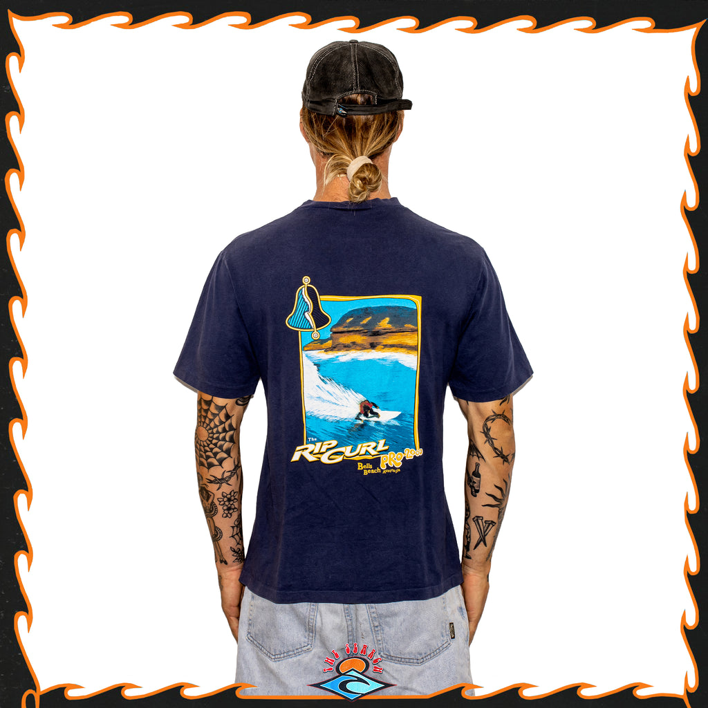 2000 Rip Curl "Pro - "Bells Beach" Competition Tee (L) *RARE*