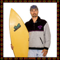 1991 Billabong "Two Tone" Polartec Quarter Zip Fleece Pullover (L) *RARE*