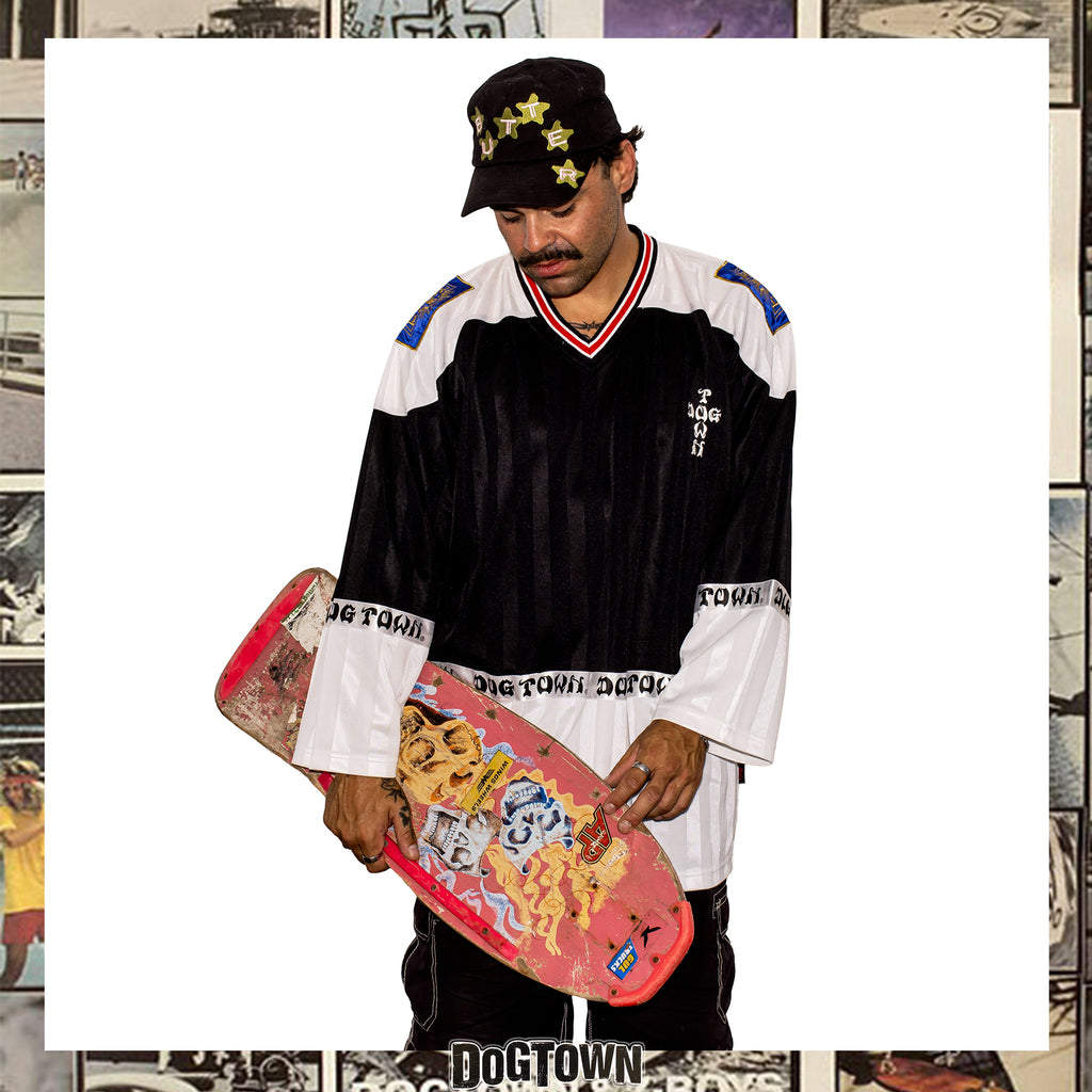 1990's Dog Town Black Dragon Skateboard Pullover Jersey (XL) *RARE*