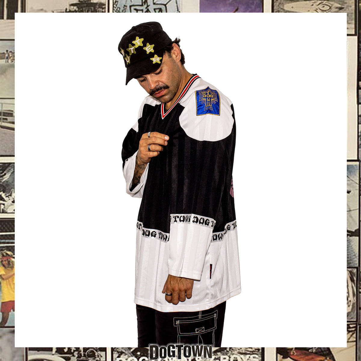 1990's Dog Town Black Dragon Skateboard Pullover Jersey (XL) *RARE*