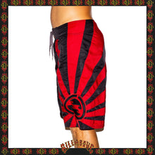 Load image into Gallery viewer, Y2K Billabong &quot;Andy Irons - Rising Sun Signature Series&quot; Boardies (36&quot;)

