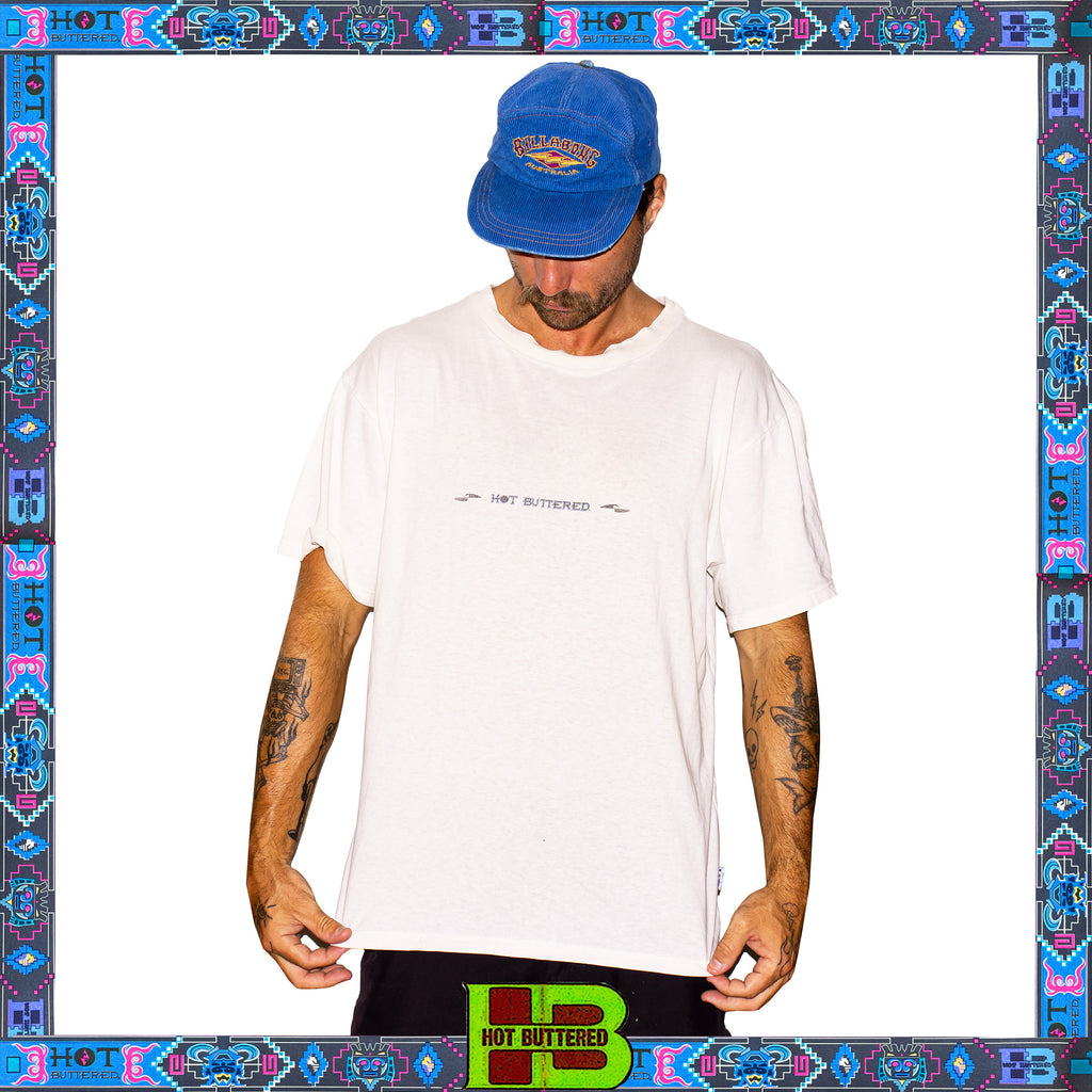 1990's Hot Buttered Graphic Tee (L) *RARE*