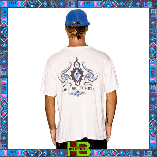 1990's Hot Buttered Graphic Tee (L) *RARE*