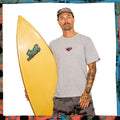 Y2K Quiksilver Spellout Graphic Tee (L)