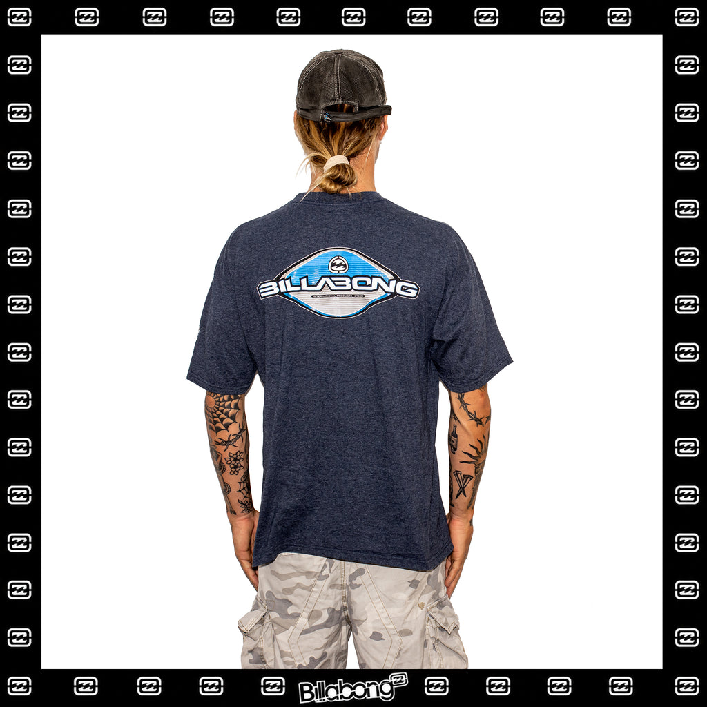 Y2K Billabong Spellout Graphic Tee (L-XL)