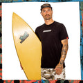 Y2K Quiksilver Spellout Tee (M-L)