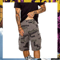 Y2K Volcom Scout Camo Cargo Shorts (34")