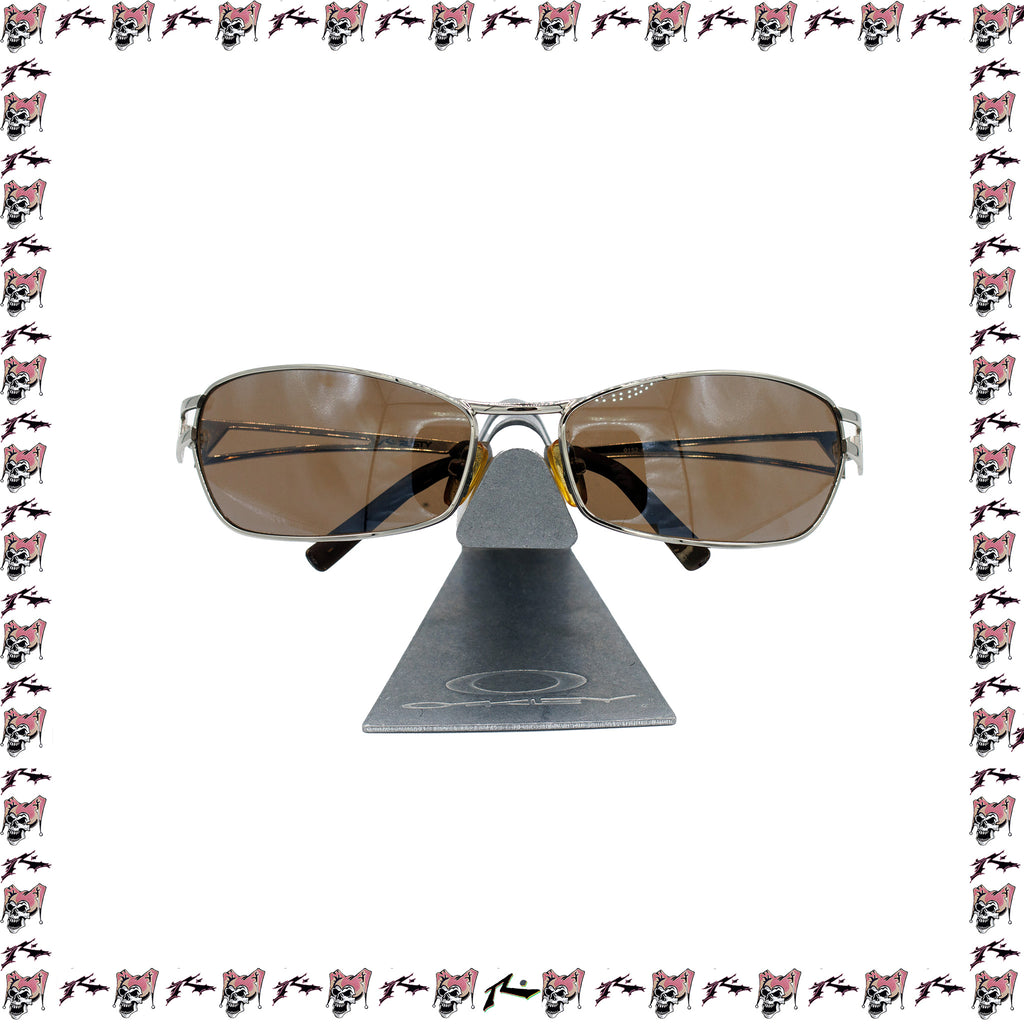 Y2K Rusty Steel Frame Sunglasses
