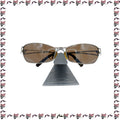 Y2K Rusty Steel Frame Sunglasses
